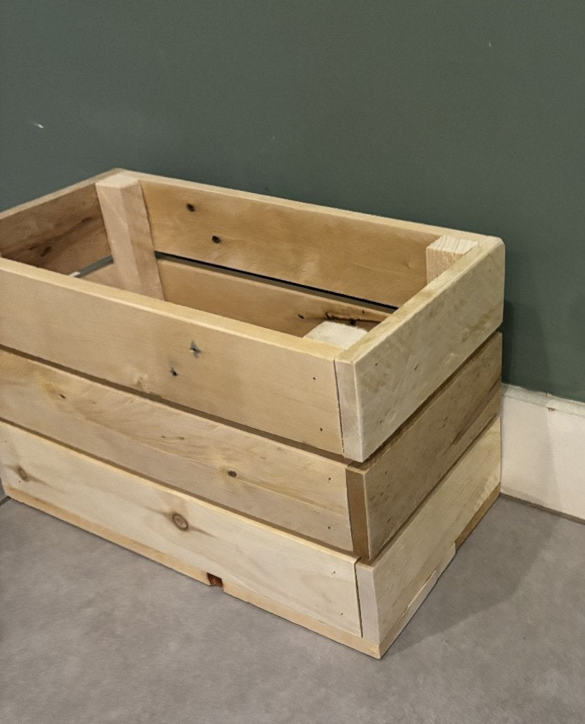 Decoratieve kratjes/kistjes, Hout, Nieuw, Ophalen of Verzenden, Rijkevorsel
