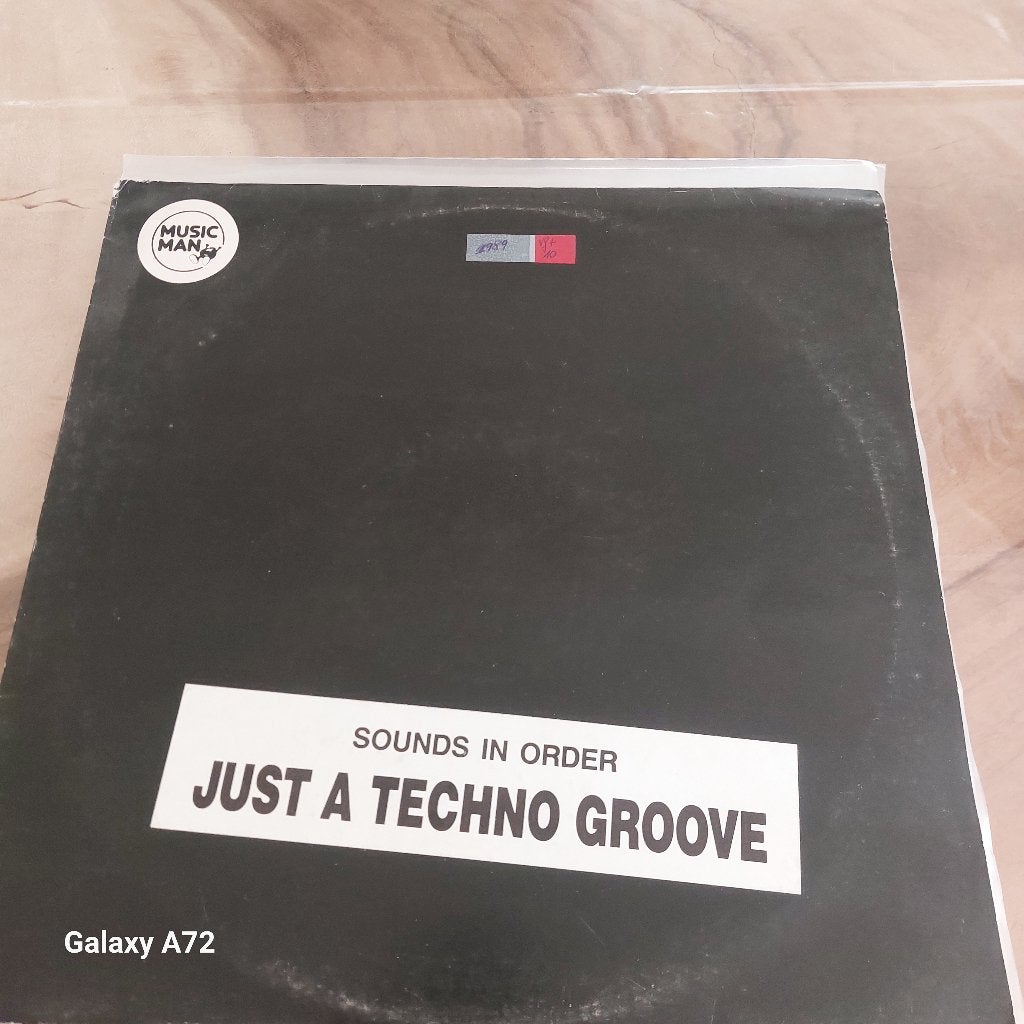 sounds in order just a techno groove 12 inch maxi, 12 pouces, Enlèvement ou Envoi, Autres types, Utilisé