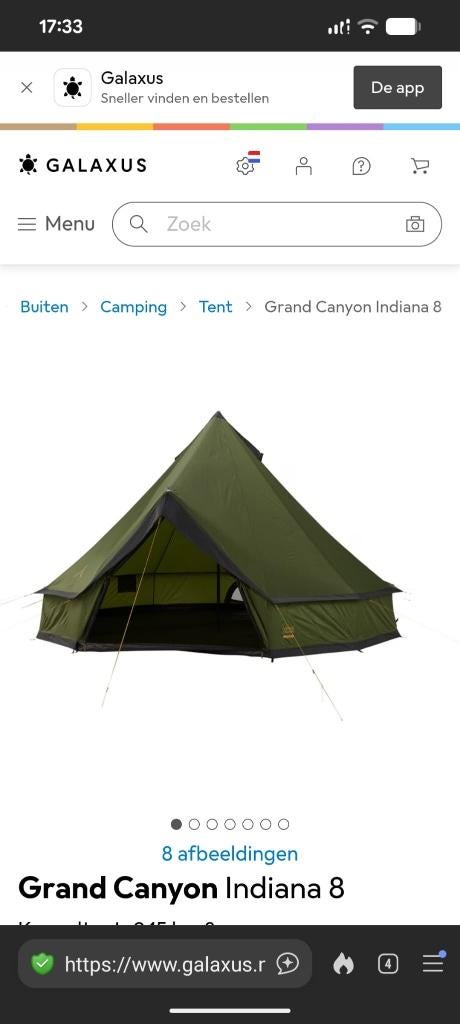 Tent, Ophalen, Nieuw, Meer dan 6