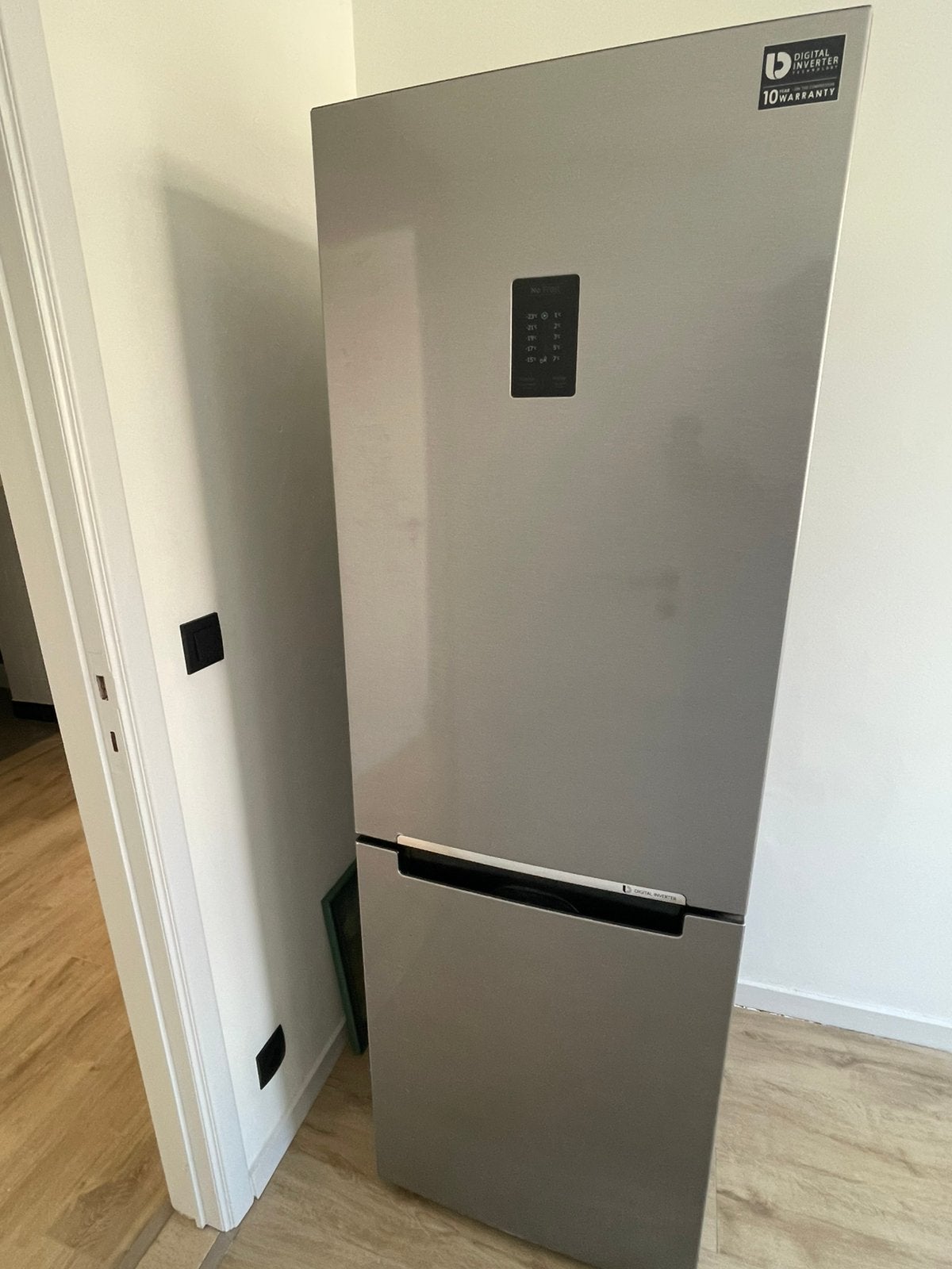 Koelkast met diepvries vak Samsung, Electroménager, Réfrigérateurs & Frigos, 160 cm ou plus, Comme neuf, Enlèvement, 45 à 60 cm
