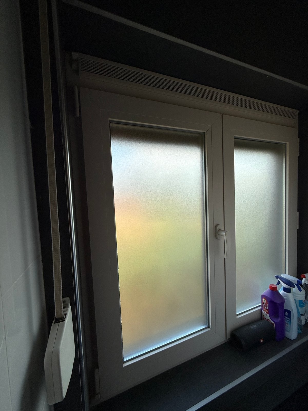 Raam kwartsgrijs, Doe-het-zelf en Bouw, Ophalen, Zo goed als nieuw