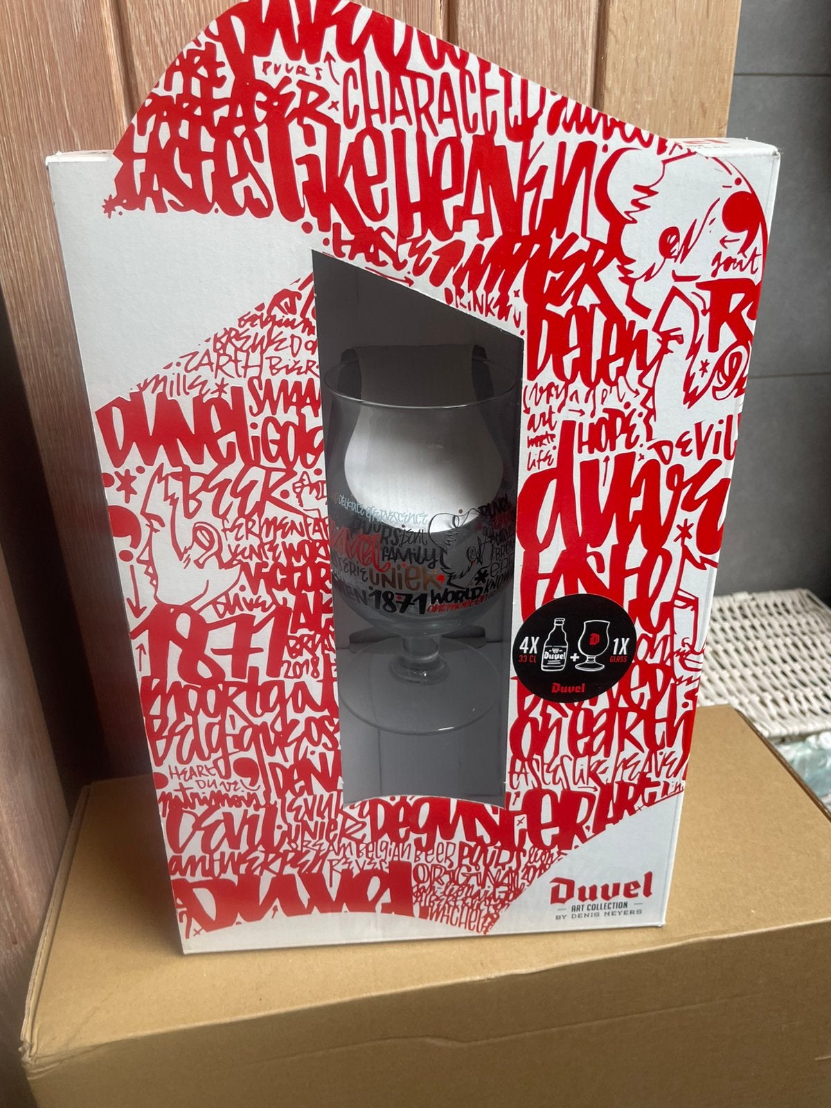 Duvel geschenkbox Meyers, Verzamelen, Ophalen of Verzenden, Nieuw, Flesje(s), Duvel