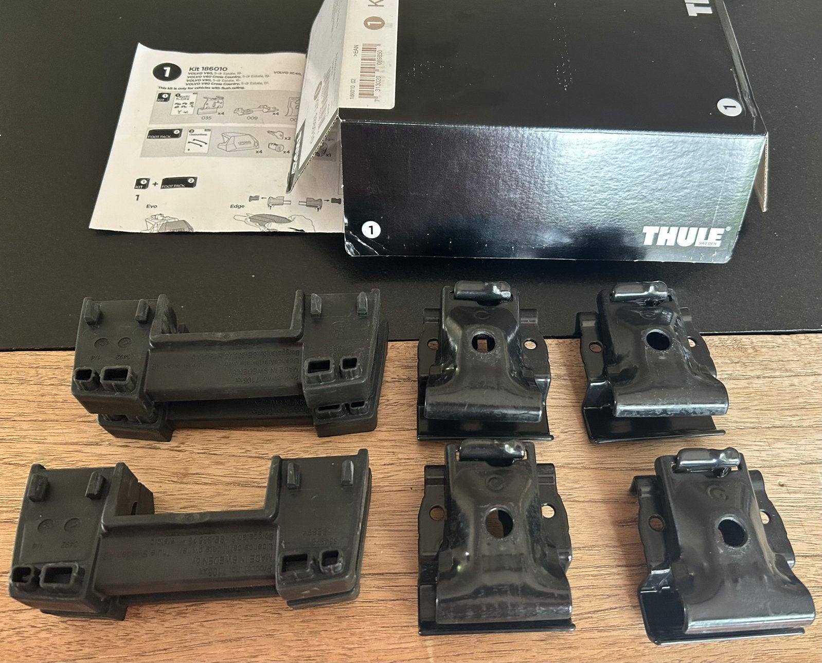 Kit de fixation Thule pour Volvo (186010), Auto diversen, Dakdragers, Ophalen of Verzenden