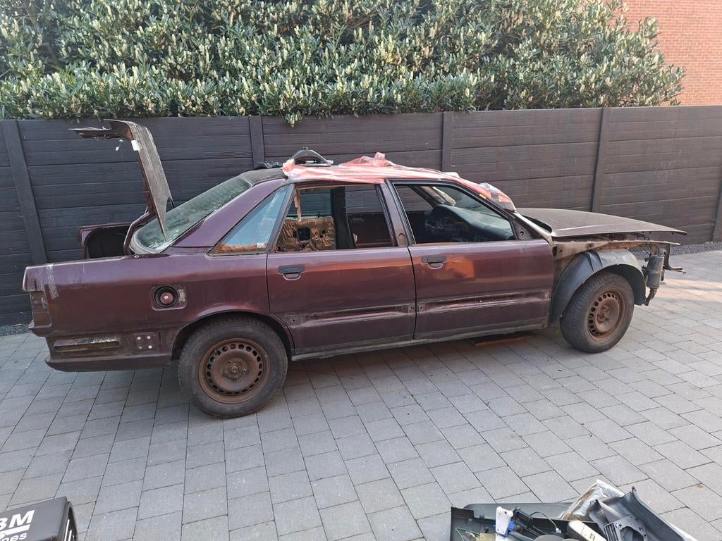 Audi 100 c3 typ44 2.3 quattro sans papiers, Enlèvement