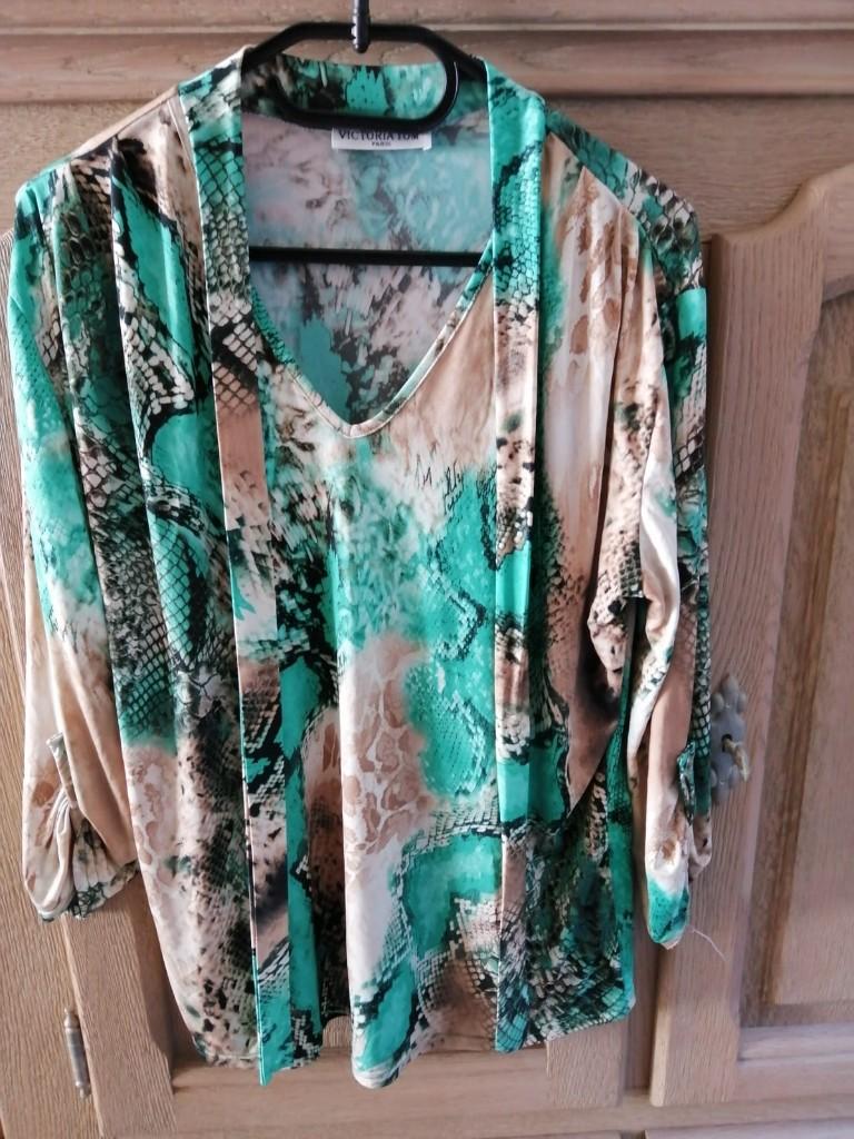 VICTORIA TOM bloes maat T3 / 42 NIEUW, Kleding | Dames, Blouses en Tunieken, VICTORIA TOM, Maat 42/44 (L), Nieuw, Ophalen of Verzenden