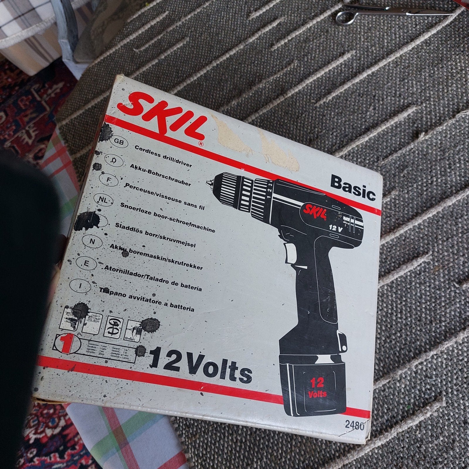 Accu boor en schroefmachine 12v merk skil, Ophalen, Boormachine