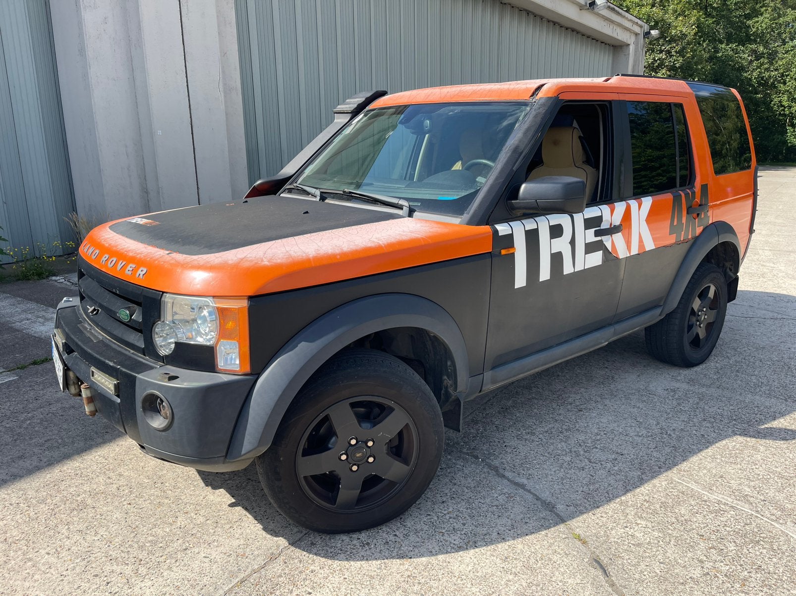 Discovery 3 2.7 TDi V6 AIRCO/winch/lichte vracht!!!!!!, Auto's, Stof, Zwart, Traction-control, Zwart