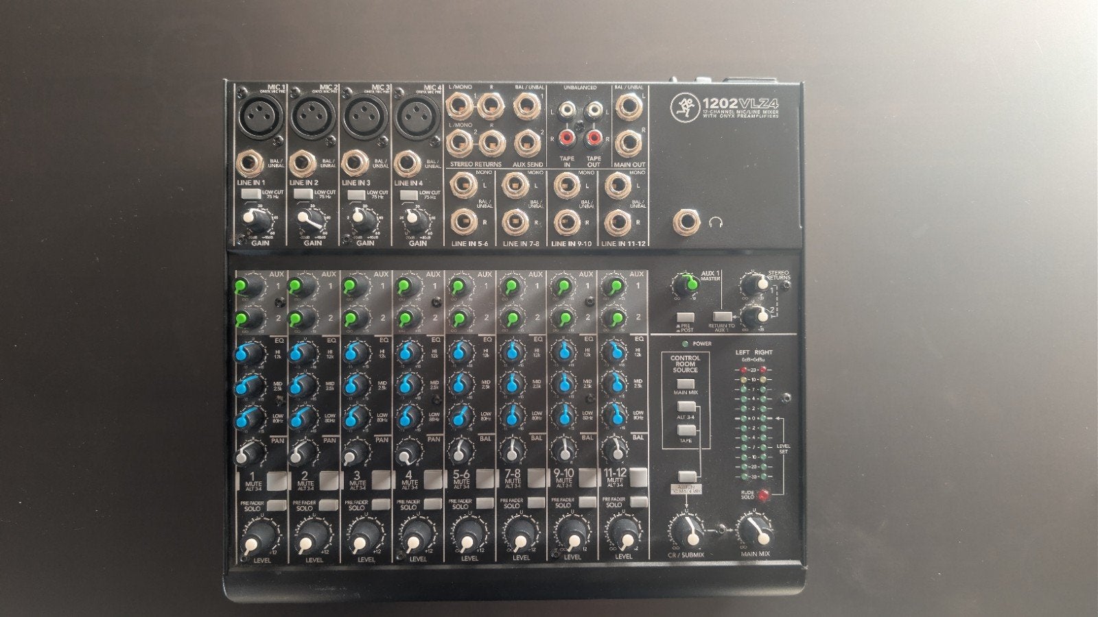 Mackie 1202VLZ4 analoog mengpaneel, Ophalen of Verzenden