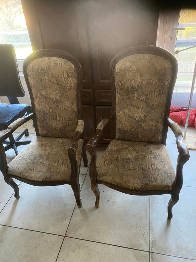 2 x fauteuil ancien pour l'aménagement, Enlèvement ou Envoi