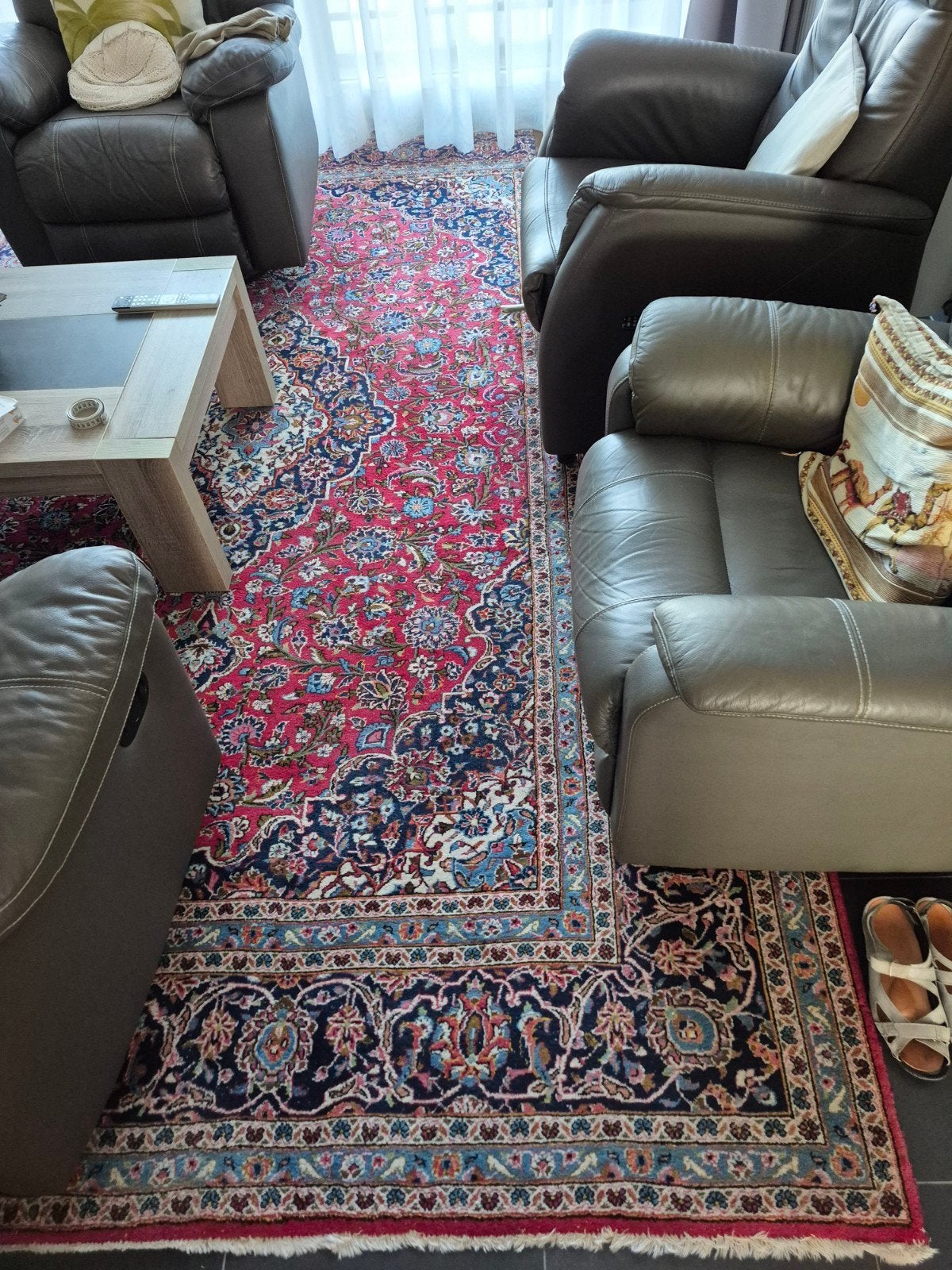 Tapijt met Oosterse accenten 250 x 356 cm, Huis en Inrichting, Ophalen