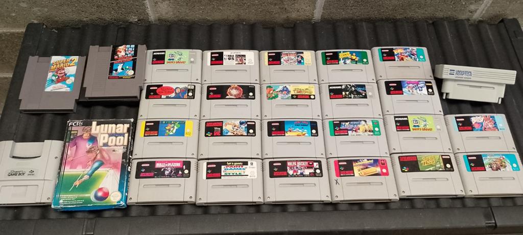 Les jeux NES et SNES peuvent être lancés de toute urgence Ma, Enlèvement