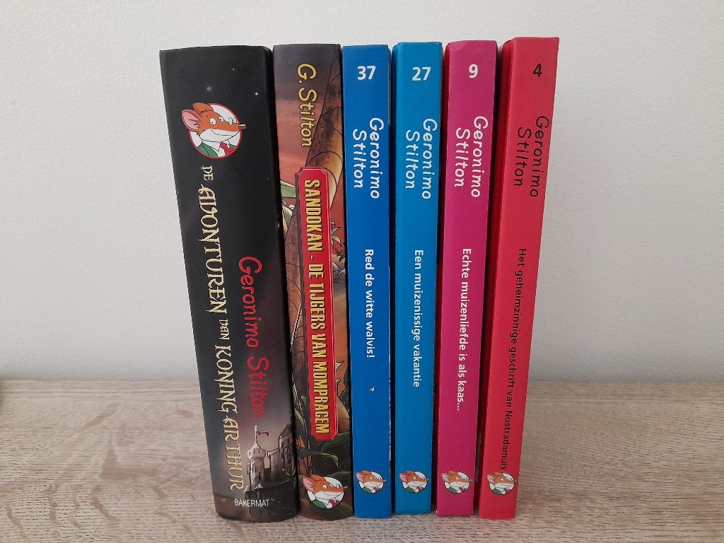 Boeken Geronimo Stilton, Ophalen of Verzenden, Zo goed als nieuw