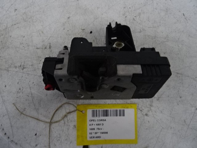 SERRURE DE PORTE ARRIÈRE DROITE Opel Corsa C (F08 / 68), Opel, Opel Automobile GmbH, Utilisé, Arrière