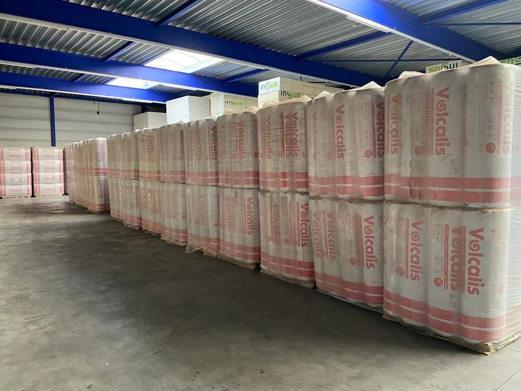 Stuntprijs; laatste pallets volcalis 200mm rd 5,7 10 euro!, Doe-het-zelf en Bouw, Ophalen, Zo goed als nieuw