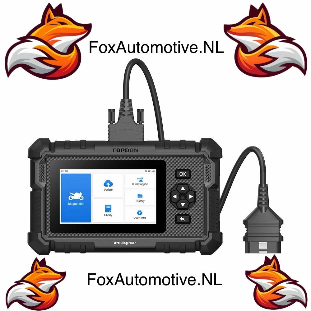 TOPDON ArtiDiag Moto motorfiets diagnose, Ophalen of Verzenden