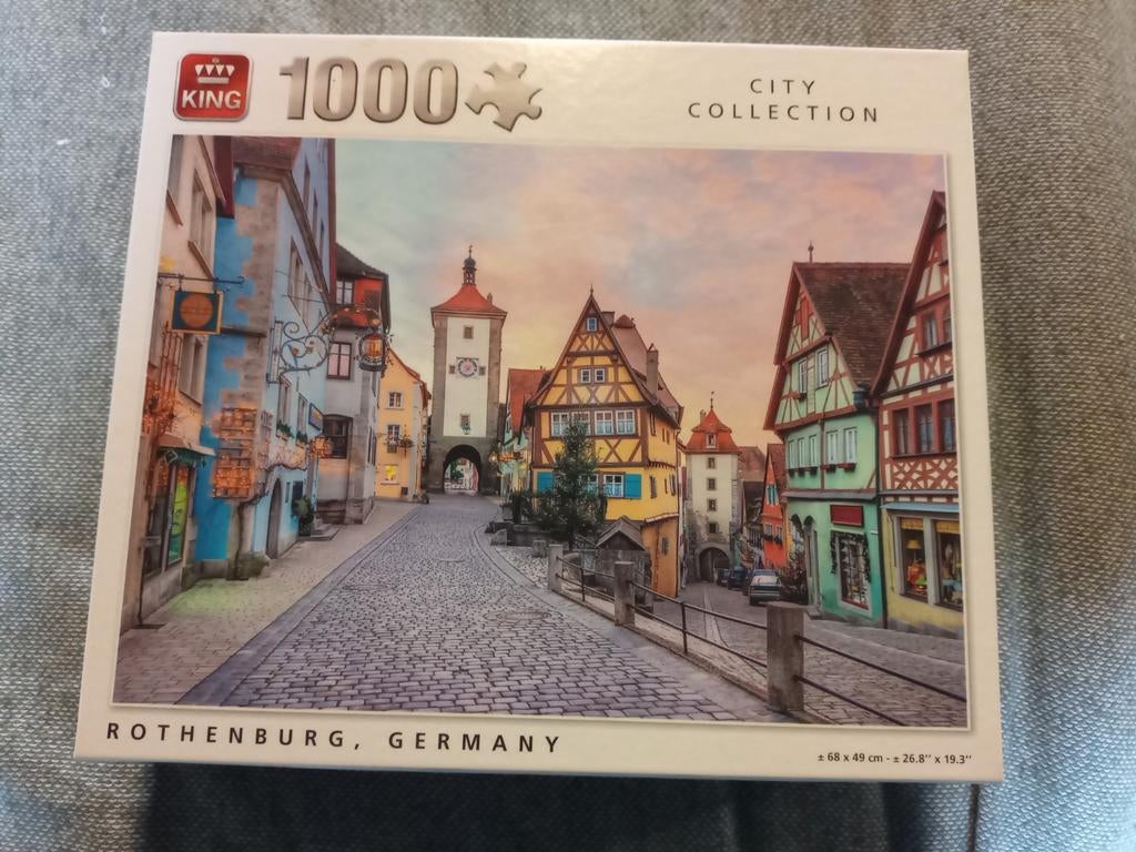 Puzzel city collection, Ophalen