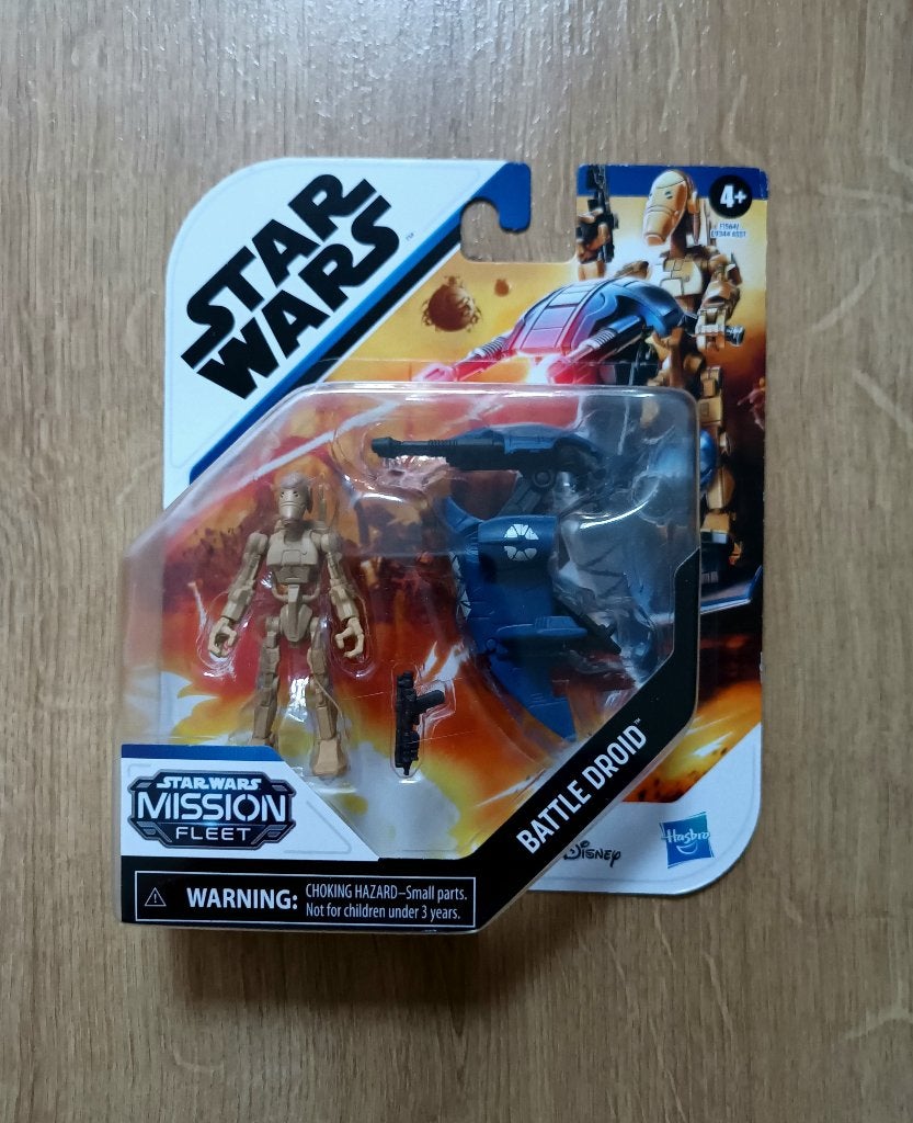 Star Wars - Mission Fleet - Battle Droid, Ophalen of Verzenden, Nieuw, Actiefiguurtje