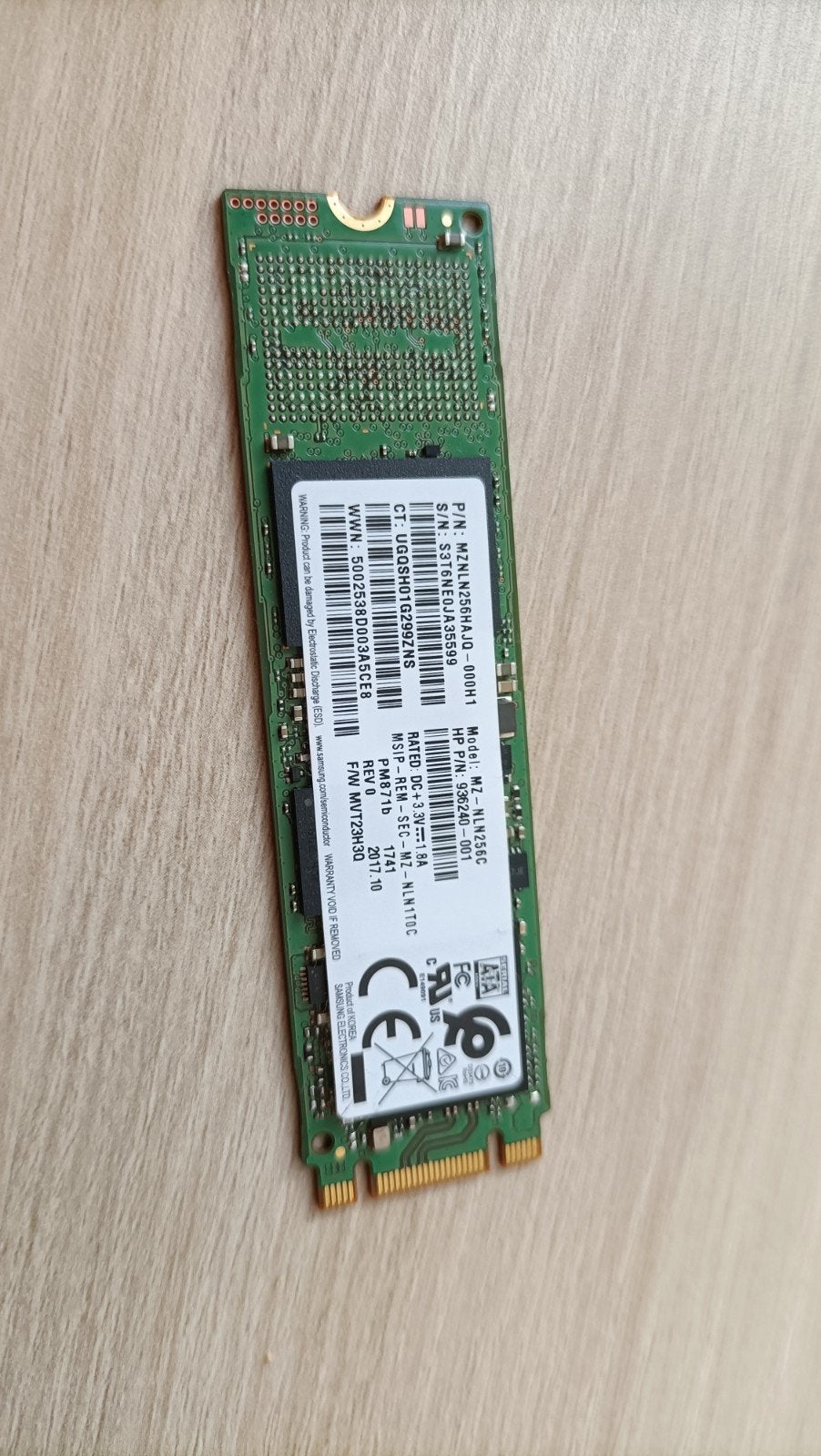 256 GB SSD, Computers en Software, Ophalen of Verzenden, SATA, SSD