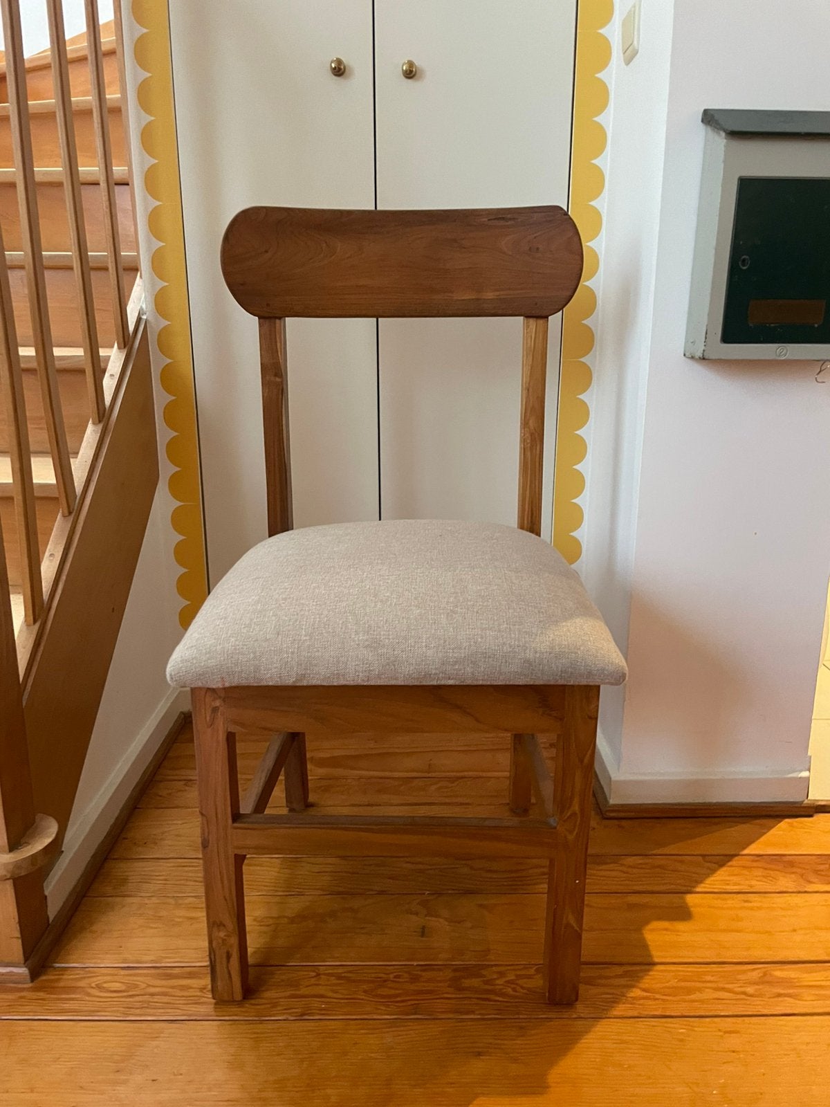 Lot de 6 chaises en teck, Autres couleurs, Enlèvement, Bois, Moderne