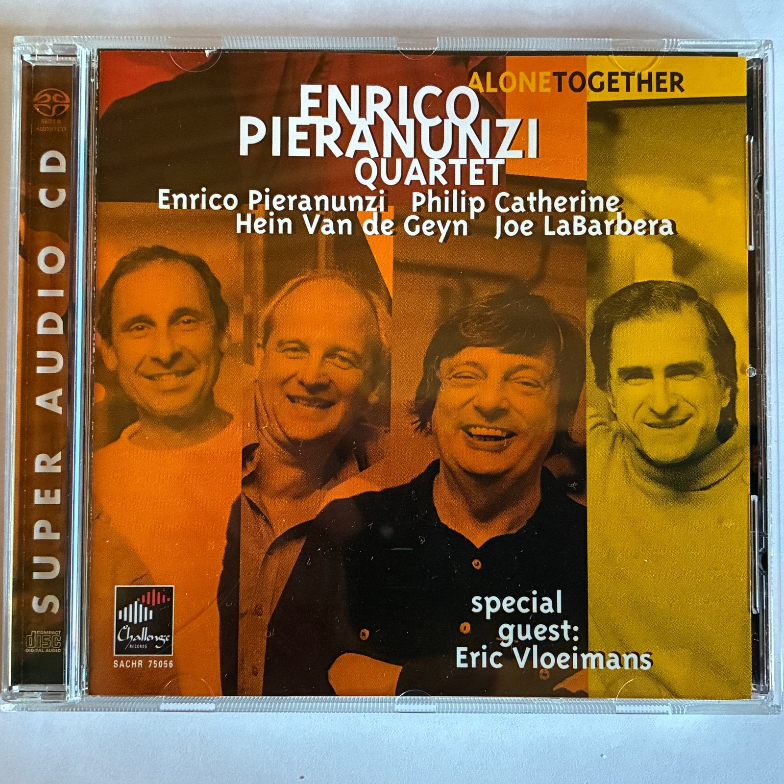 SACD - E Pieranunzi quartet / E Vloeimans - Alone together, Ophalen, Zo goed als nieuw