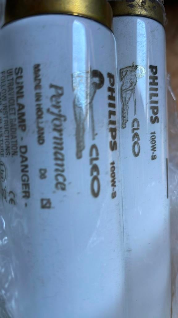 Splinternieuwe zonnebanklampen philips 8 stuks beschikbaar, Enlèvement, Comme neuf