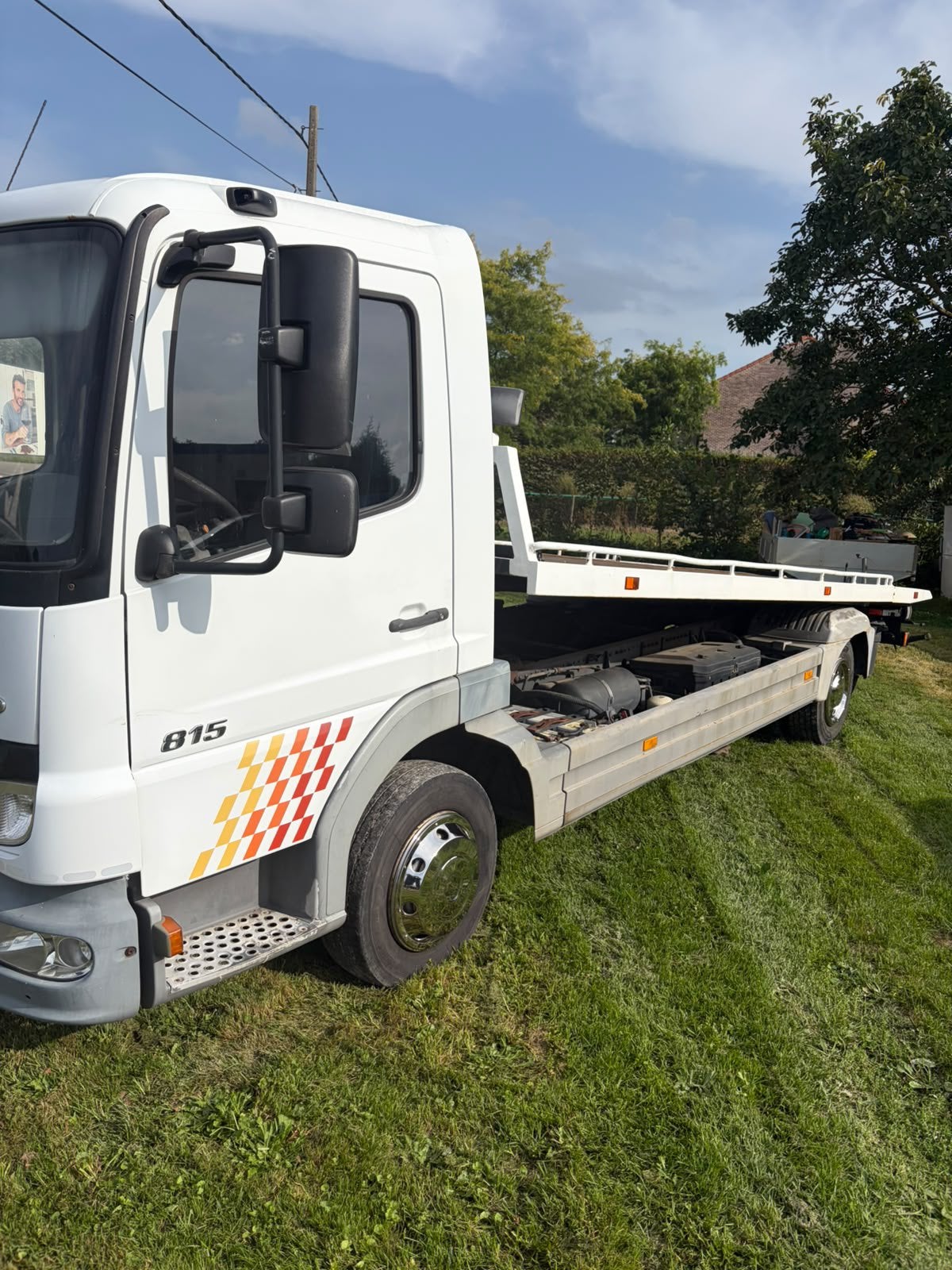 Mercedes atego met afschuif plateau, Autos, Particulier, Achat