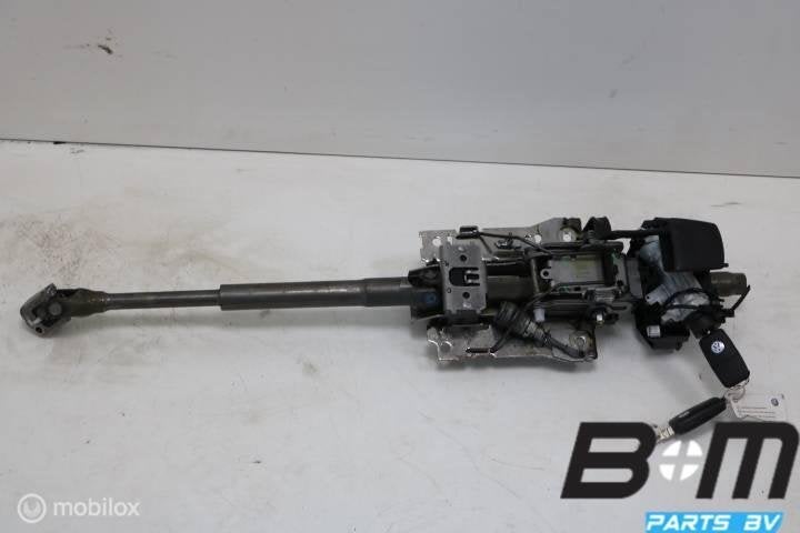 Stuuras met contact en sleutels VW Touran 1T 1T1419502M, Gebruikt