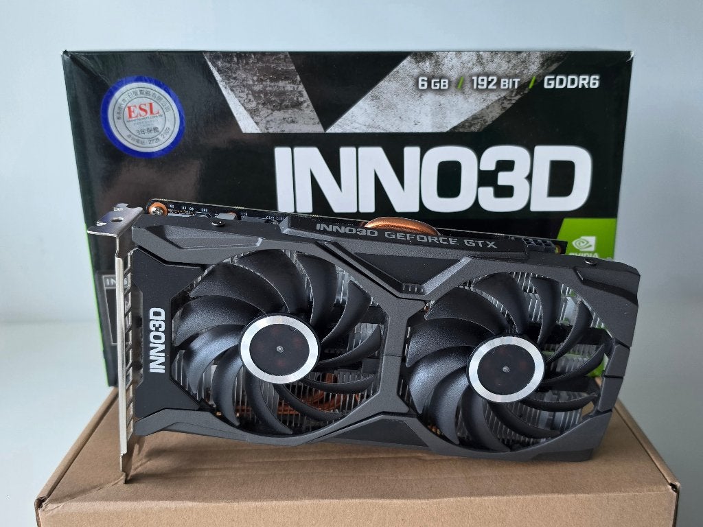 Inno3D GeForce GTX 1660 SUPER 6GB GDDR6 – Bon état + boîte, Gebruikt, GDDR6, Ophalen of Verzenden, HDMI