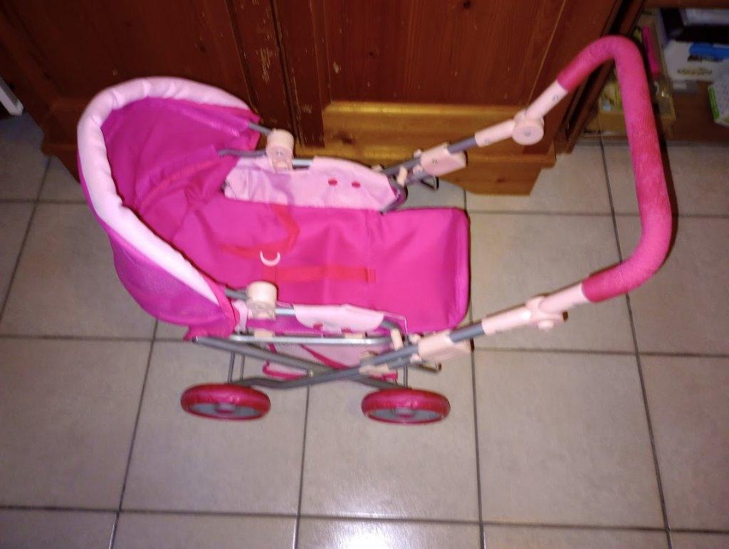 Roze (klein) Poppenwagentje, Ophalen, Gebruikt