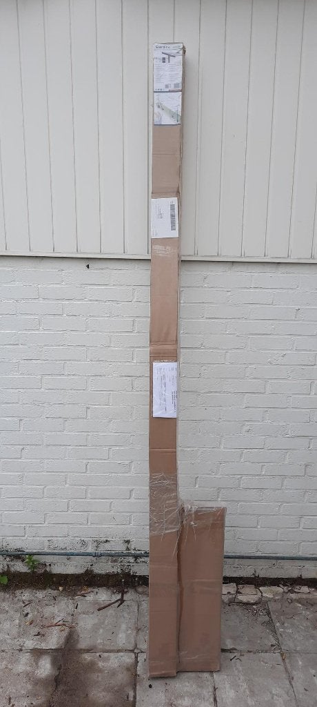 NIEUW Giardino tuin wasdraad kit 240x4,8 cm antraciet, Tuin en Terras, Ophalen, Nieuw, Wasrek