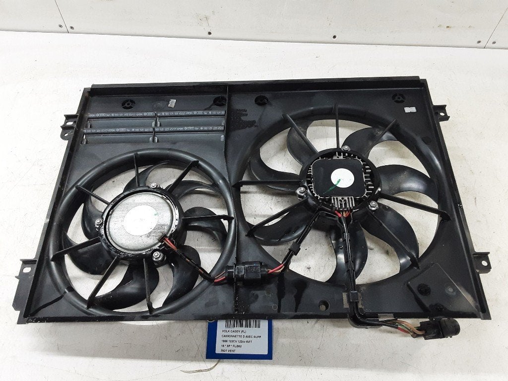 RADIATEURVENTILATOR Volkswagen Caddy IV (1KO121205AJ), Gebruikt, Volkswagen, Volkswagen AG, Kundenbetreuung@volkswagen.de