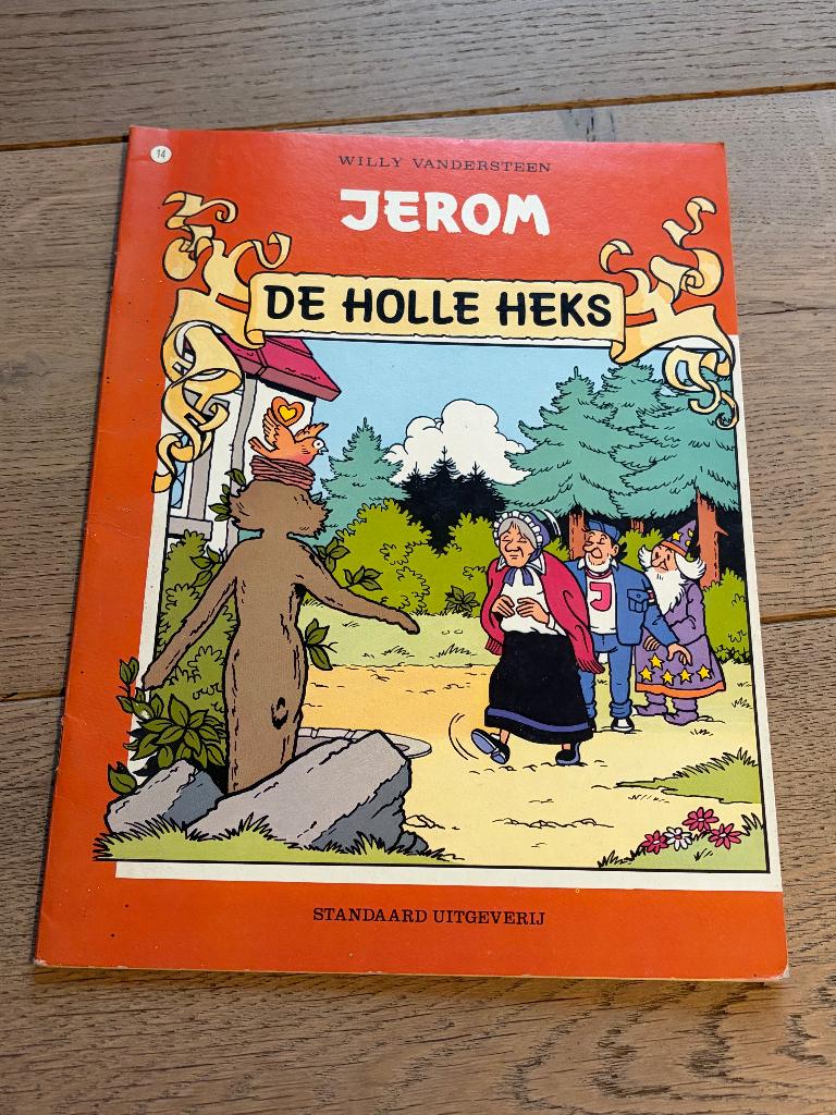 Jerom - 14 - De holle heks, Boeken, Eén stripboek, Ophalen of Verzenden, Gelezen, Willy Vandersteen
