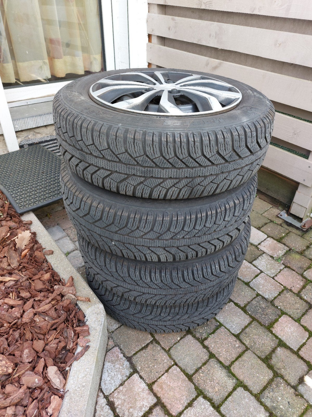4 Pneus hiver Semperit 175/65 R14 86 T Master grip, 14 pouces, Pneus hiver, 175 mm, Pneu(s)