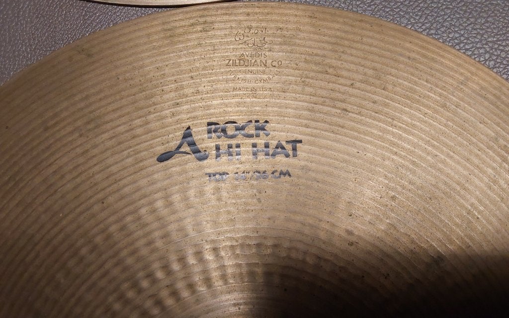 ZILDJIAN 14" ROCK HIHATS, Muziek en Instrumenten, Ophalen of Verzenden