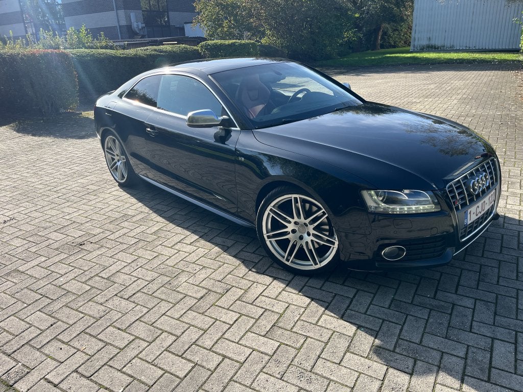 audi S5, 8 cilinders, Zwart, Leder, Overige kleuren