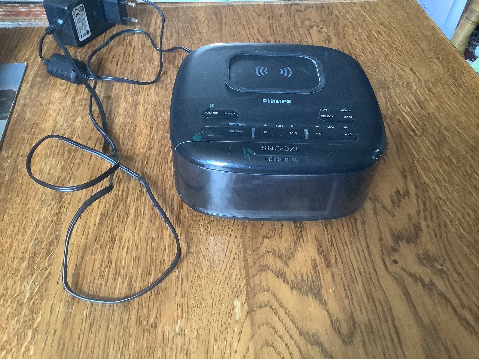 Wekker van Philips met bluetooth, Ophalen, Gebruikt