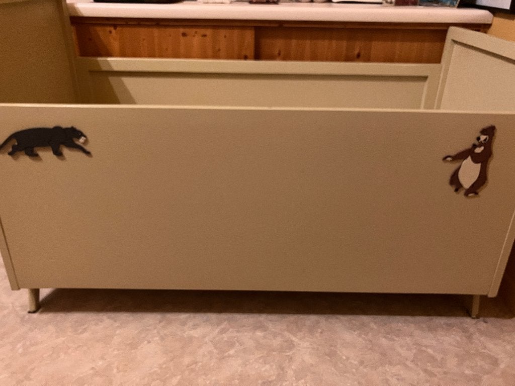 Kinderbed, Ophalen, Gebruikt, Minder dan 140 cm, Matras
