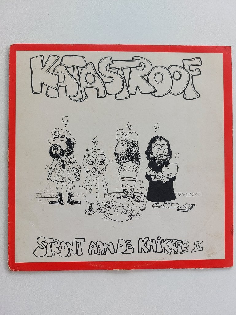 Katastroof - Stront Aan De Knikker II (1980), Avec pochette intérieure, Enlèvement ou Envoi