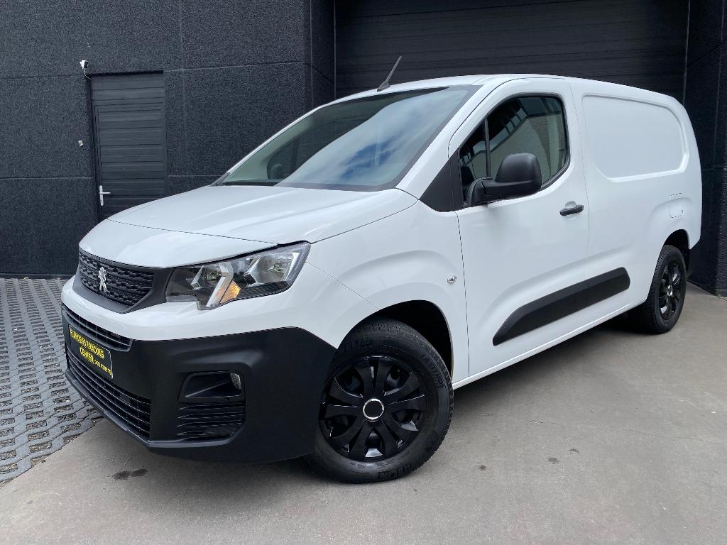 peugeot partner 1.5d - 3 zit - lichte vracht - lengte 2, Voorwielaandrijving, Stof, Wit, 5 deurs