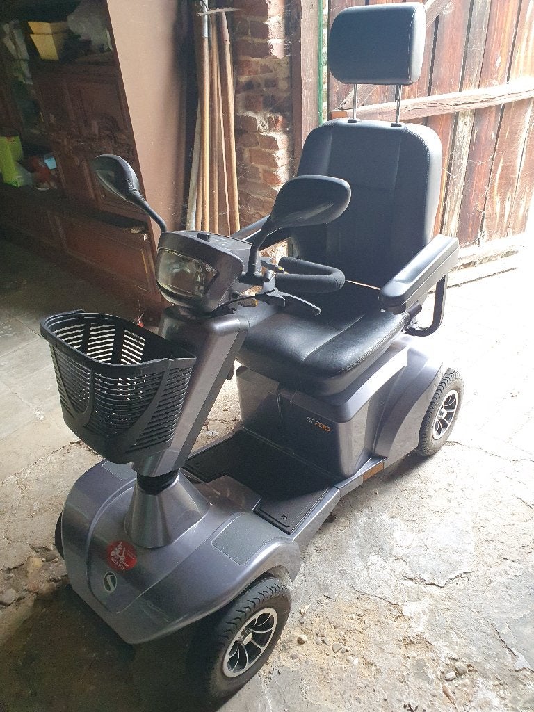 scootmobiel sterling s700 sunrise medical, Diversen, Ophalen, Gebruikt, 46 km of meer, Sterling
