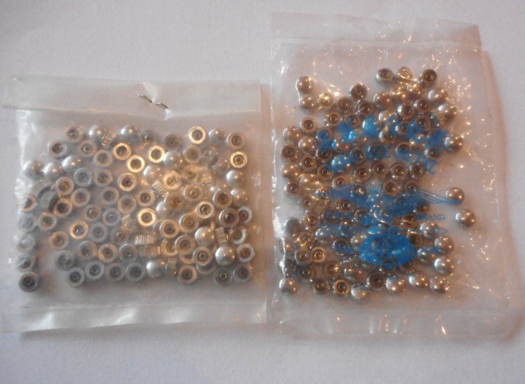 Gros lot de couronnes acier pour montres, Verzenden, Gebruikt