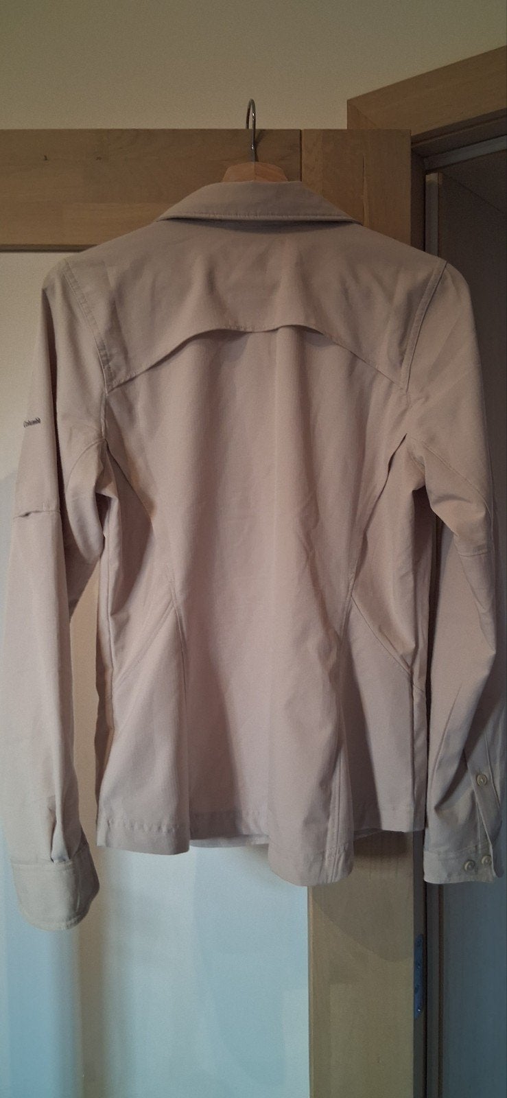 COLUMBIA OMNI SHADE damesshirt in beige/maat M, Beige, Ophalen of Verzenden, Zo goed als nieuw, Columbia