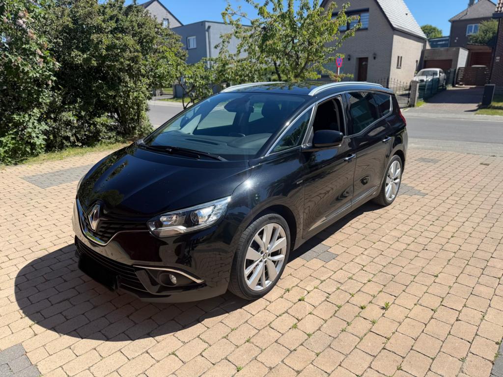 RENAULT GRAND SENIC initial, Paris, Autos, Achat, Euro 6, Boîte manuelle, Entretenue par le concessionnaire