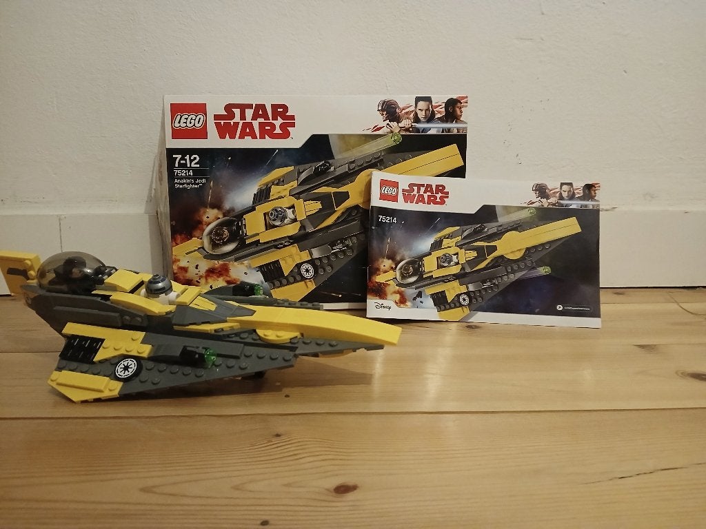 LEGO Star Wars Anakins Jedi Starfighter - 75214, Star Wars, Lego, Nieuw, Ophalen of Verzenden