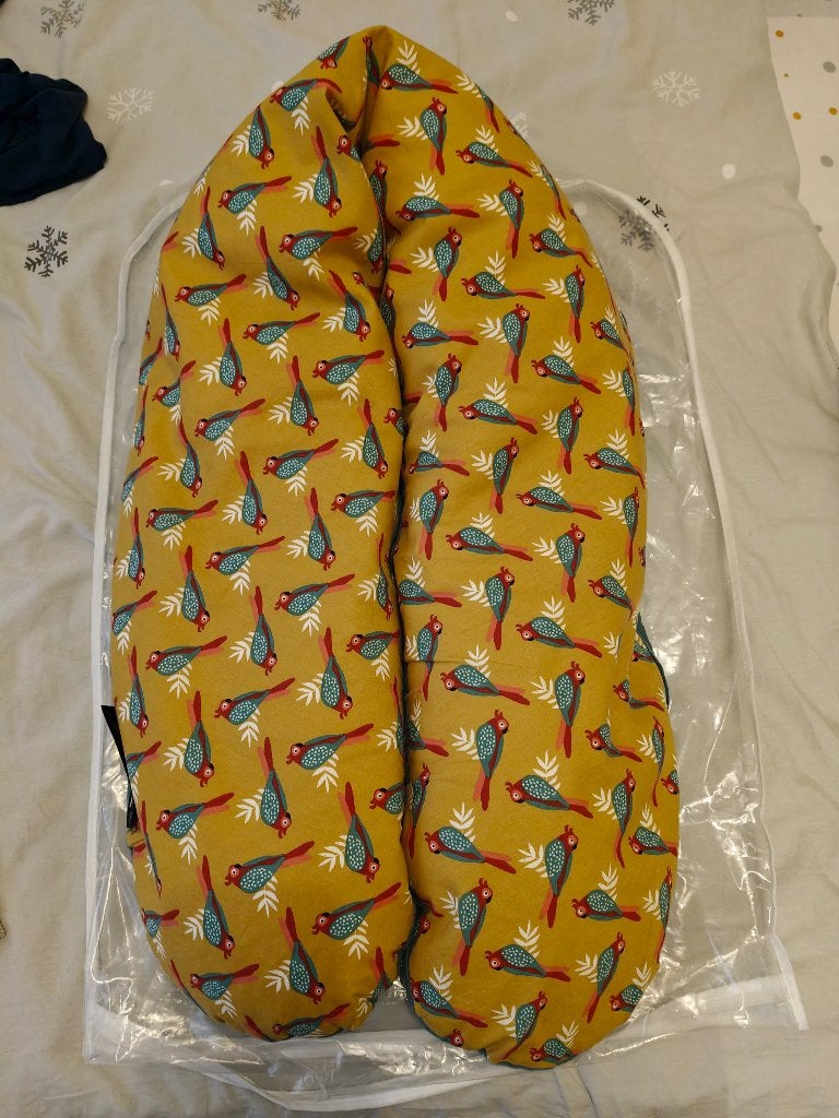 Snoozzz pregnancy and feeding pillow, Kinderen en Baby's, Ophalen, Zo goed als nieuw, Voedingskussen