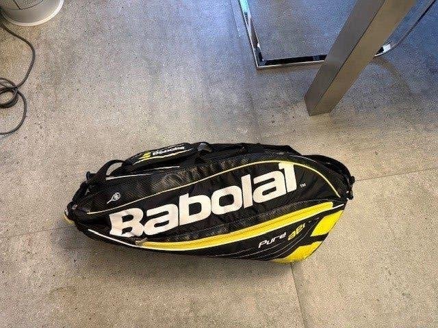 Babolat Aero Pure tennistas - 6 rackets, Sport en Fitness, Tennis, Ophalen of Verzenden, Gebruikt, Tas, Babolat