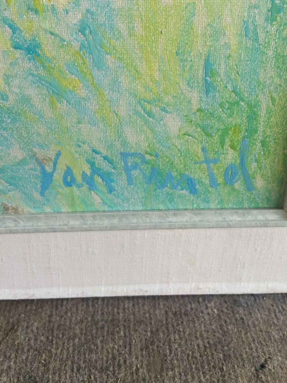 Schilderij Theo Van Rintel, Enlèvement