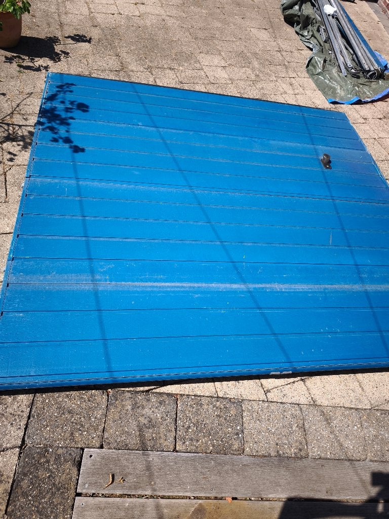 Hörmann Sectionaalpoort, Doe-het-zelf en Bouw, Deuren en Vliegenramen, Ophalen, Kunststof, Gebruikt, Garagedeur