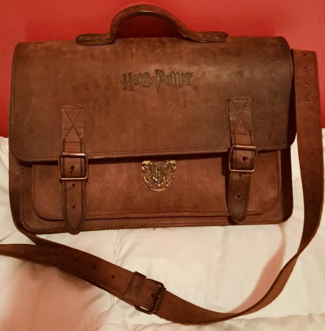 Sac en cuir véritable - Harry Potter, Enlèvement ou Envoi, Utilisé, Autres types