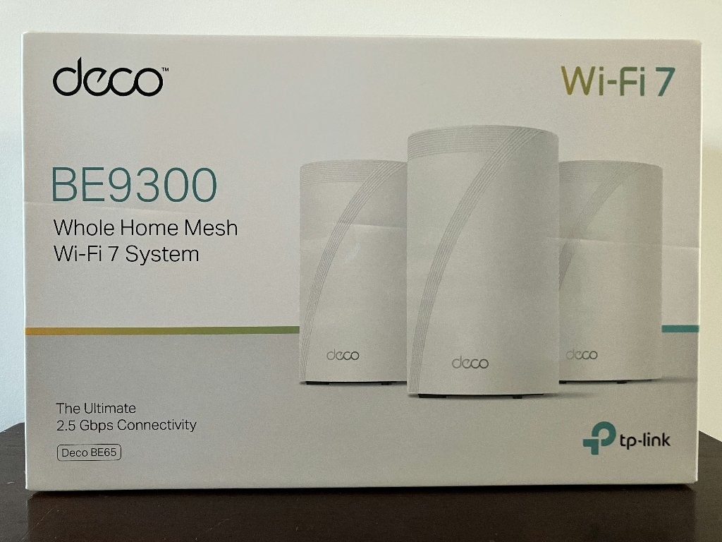 TP-Link Deco BE65 (3-pack) – Wi-Fi 7 Mesh-met Garantie!, Ophalen of Verzenden, Zo goed als nieuw, TP-Link